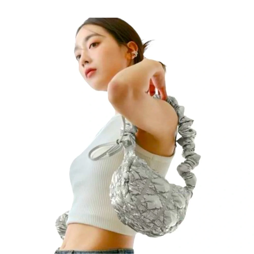 Authentic CARLYN Mini Poing Casual Style Unisex SILVER Nylon Streetwear … - Picture 8 of 16